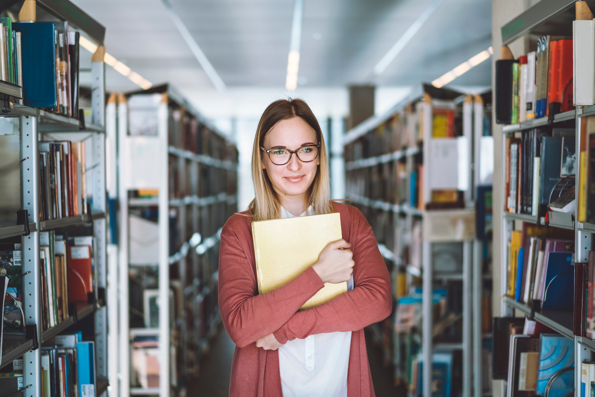 Portrait of librarian